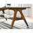 Mid-century Modern Walnut Table - , Rectangular With Storage Space 3 Piece Coffee Veneer,