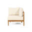 Ensemble de conversation pour canapé 4 pièces avec coussin beige