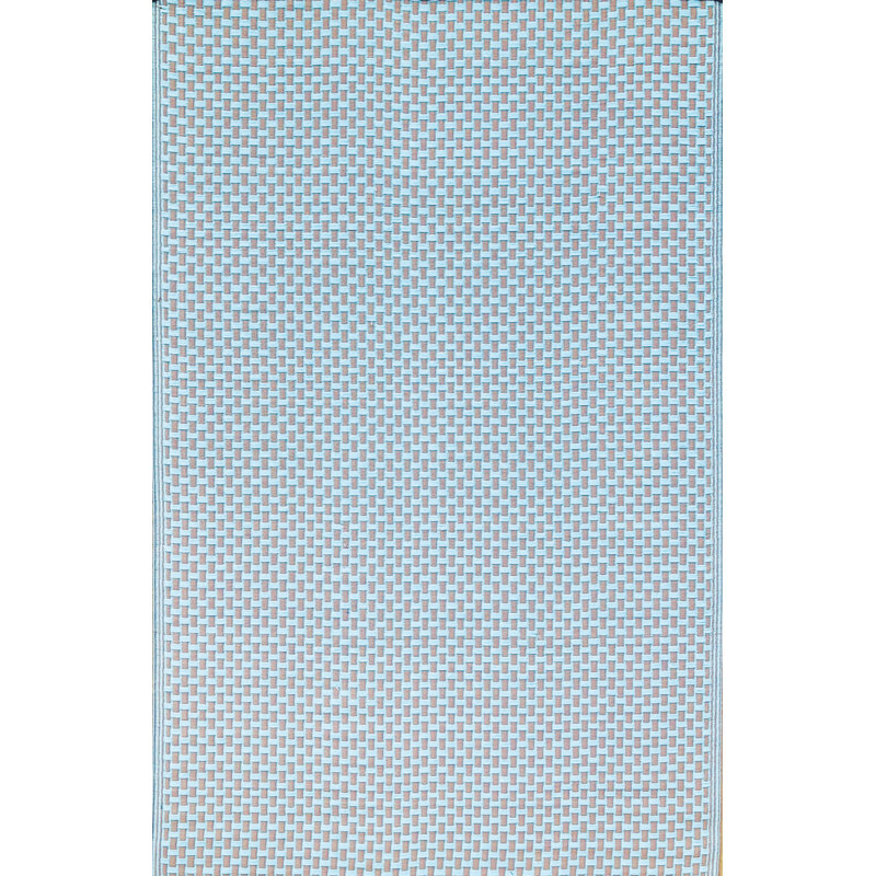 Checkered Indoor / Outdoor Rug, Rectangle 4' x 6'