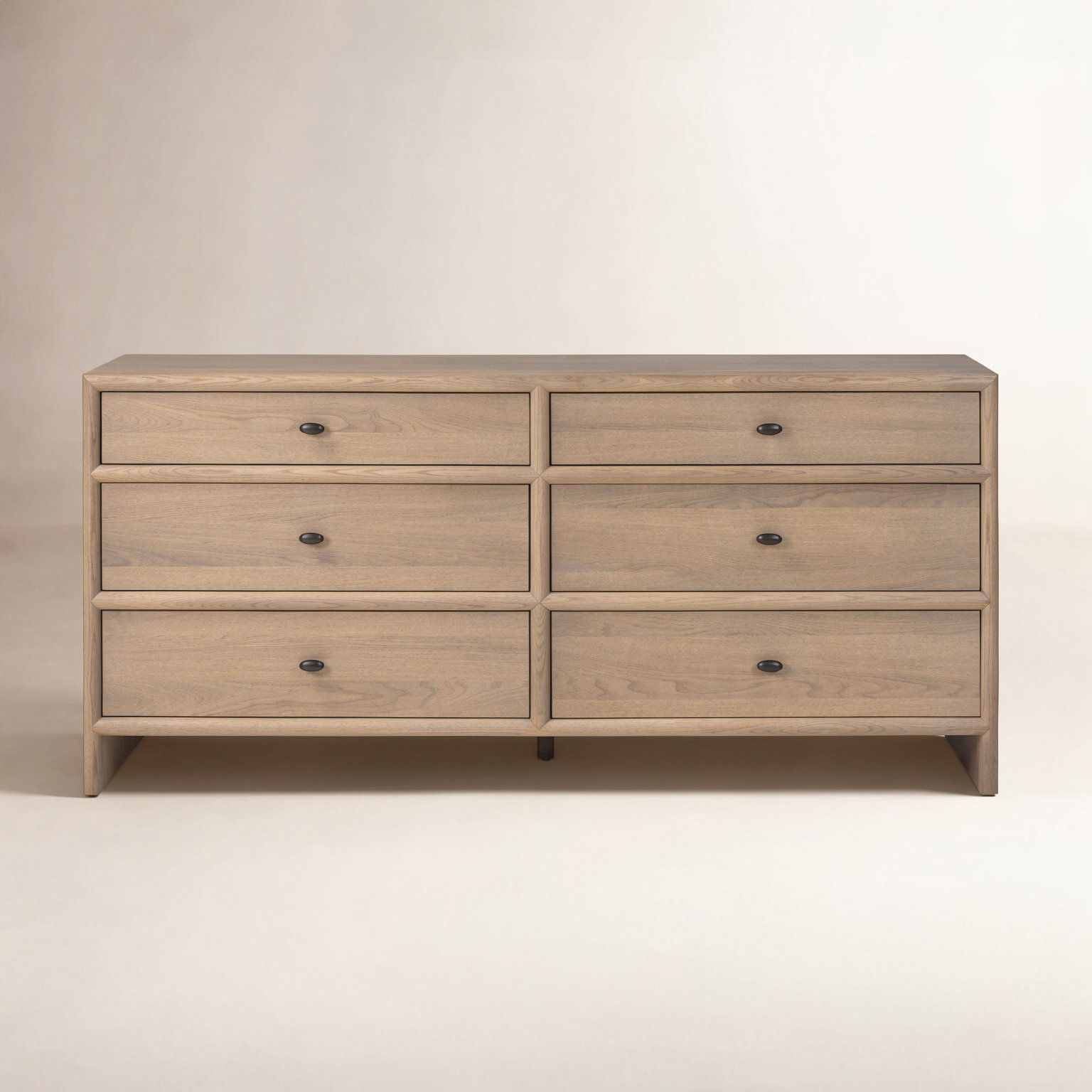 Neri 70" Oak Double Dresser