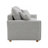 Gray Chenille Sleeper Sectional Sofa w/ Storage & 2 Toss Pillows