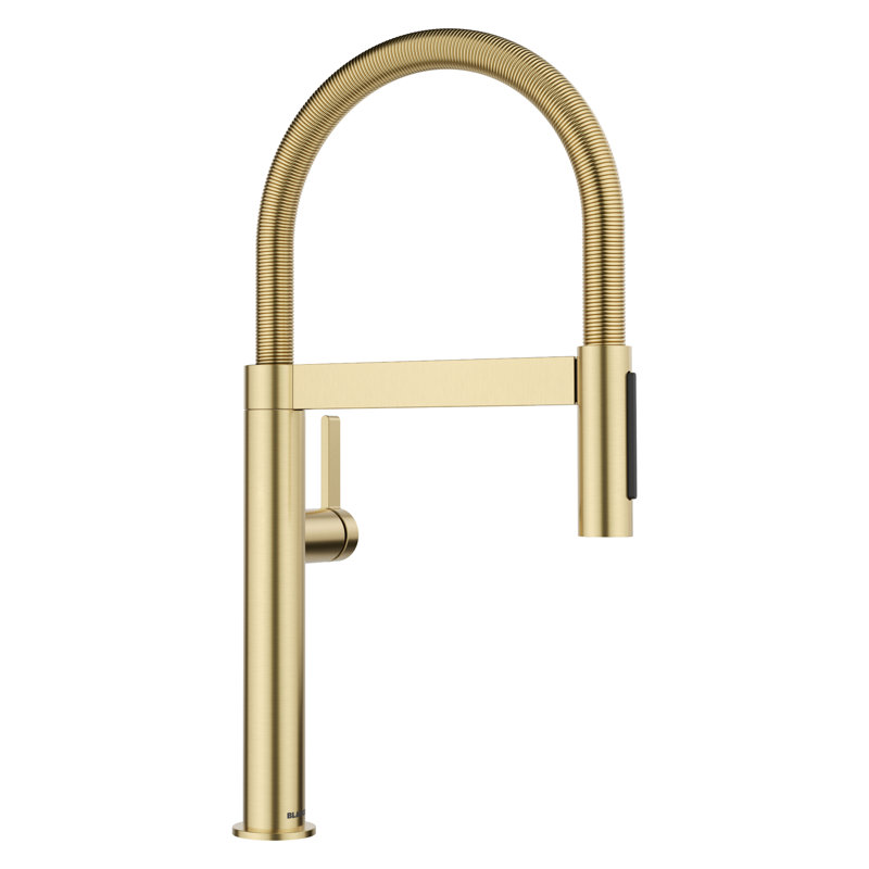 Culina Mini II Pull-Down Dual-Spray Kitchen Faucet, Satin Gold