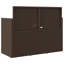 Banc de patio avec coussins Vidaxl-97884389
