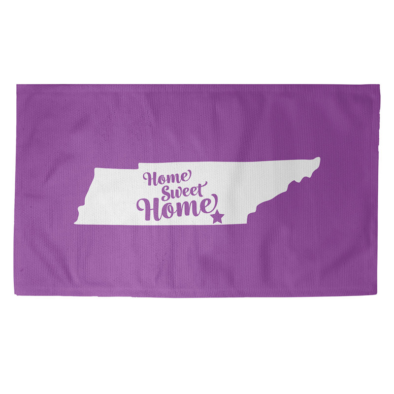 Tapis de maison purple home Chattanooga, Rectangle 5 pi x 7 pi