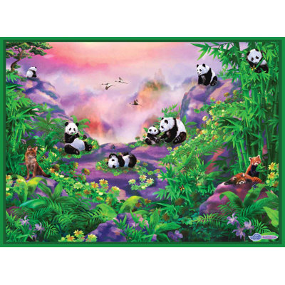 Adhésif décoratif Panda Paradise