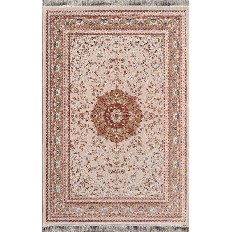 Tapis en coton Teapre, Rectangle 4 pi x 6 pi 3 po