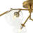 6-Light Sputnik Glass Globe Semi Flush Mount-665862769