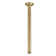 Kingston Brass 12-Inch Rain Drop Ceiling Mount Shower Arm with Round Flange