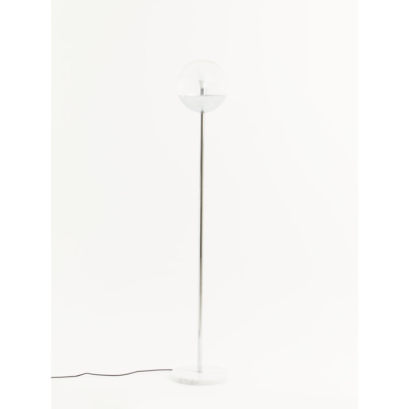 Royce 157cm Traditional Floor Lamp, Silver