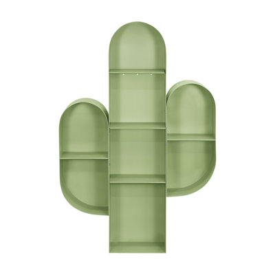 Cactus 48" H x 8" W Steel Chip Resistant Tree Bookcase