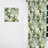 Bamboo Fusion Tropical Pattern II - Floral Curtain - Velvet Room Darkening - 1 panel-107600017