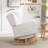 33" Wide Rocking Chair with Solid Wood Leg-705545057