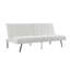 Canapé-lit futon simple 32,67 po Cnut, canapé-lit en similicuir, canapé-lit futon convertible avec pieds en métal-1148084103