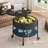 Round Coffee Table With Wheels-1779614581