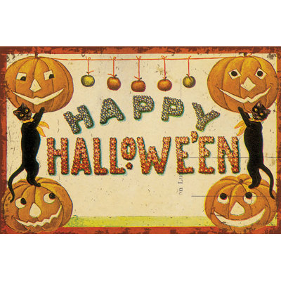 Harbans " Halloween Nostalgia Happy Halloween V2 " by Katie Pertiet