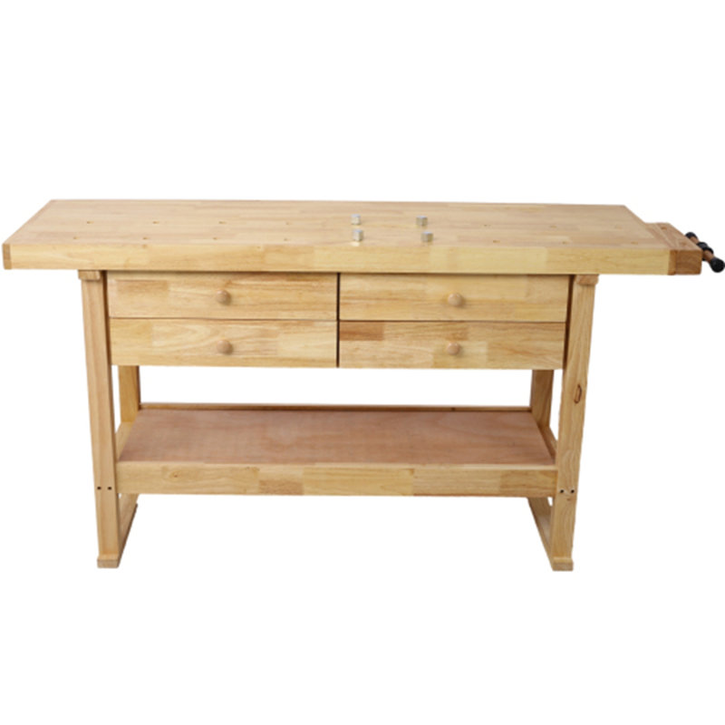 Établi en bois pour atelier et maison