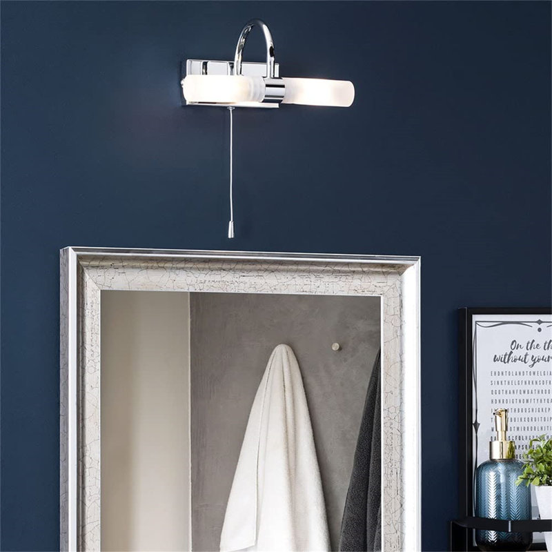 Dacen Chrome Swing Arm Sconce