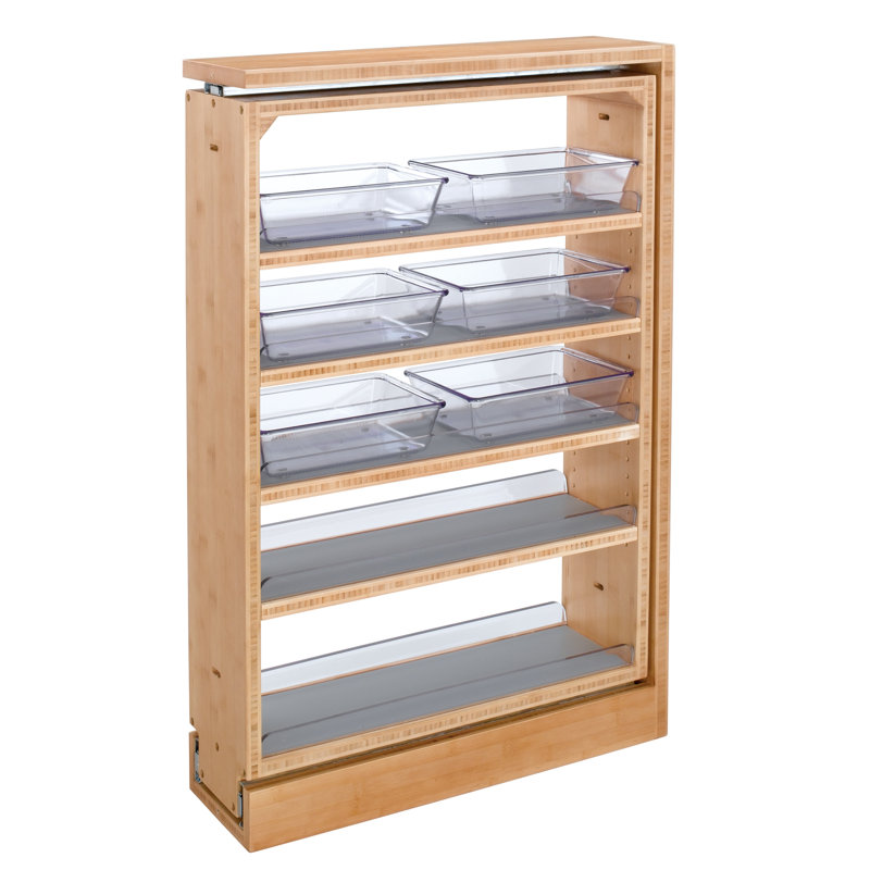 Meuble de rangement en bois pour meuble-lavabo avec fermeture en douceur