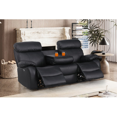 Jawaad Upholstered 81'' Power Reclining Sofa