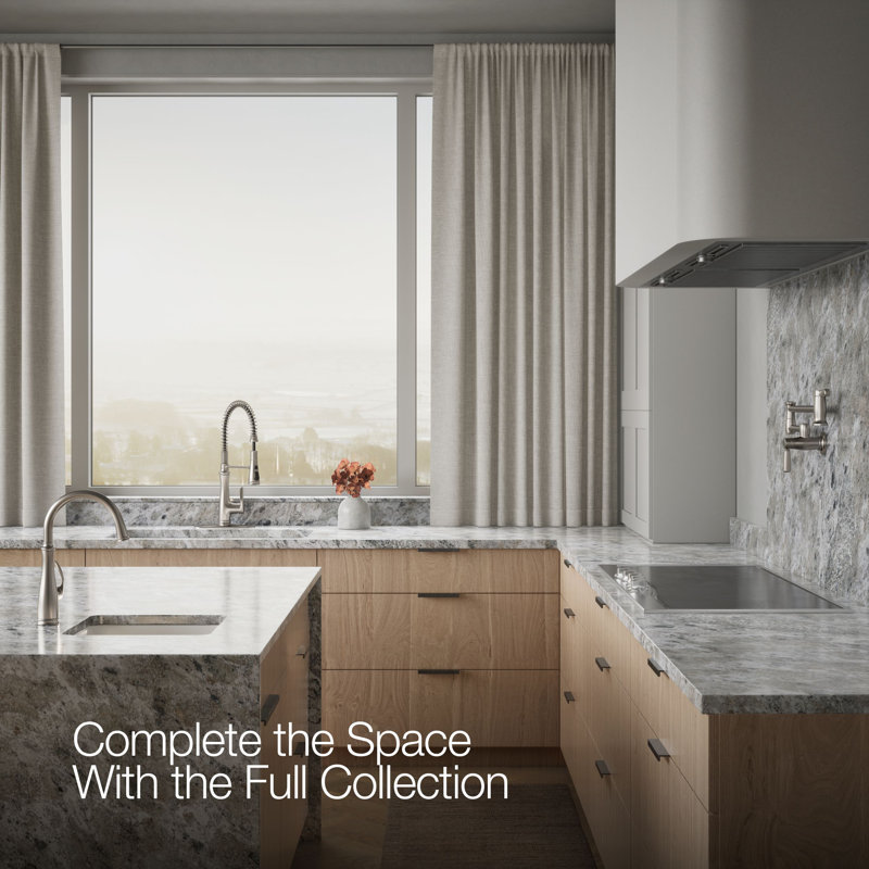 Bellera Touch Single Handle Kitchen Faucet, Vibrant Stainless