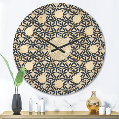 Solid Wood Wall Clock