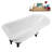 62" Streamline Clawfoot Tub,Tray,Drain, Clawfeet-101628982-102218230