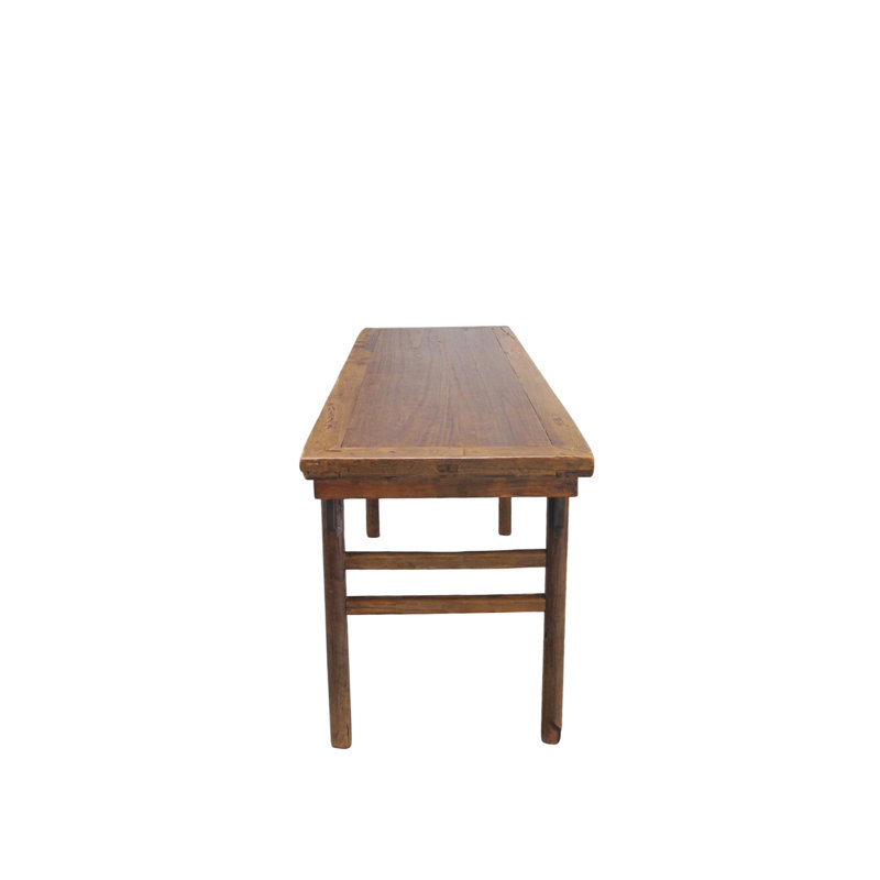 88" Long Elm Console Table