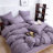 DONEUS Tufted Strip Duvet Cover Set Boho Textured Bedding Set-114645167-114491953