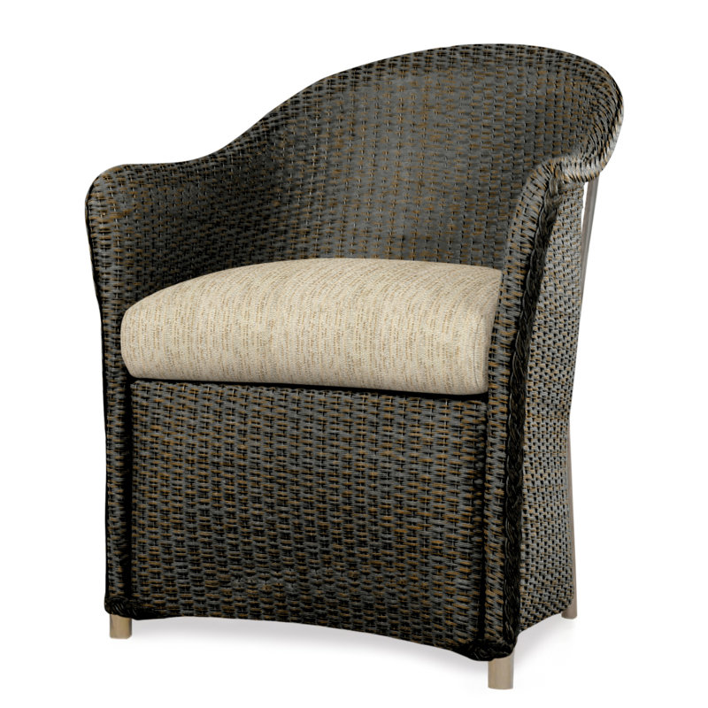 Weekend Retreat Outdoor Dining Armchair, Charlotte Sparrow, Mink