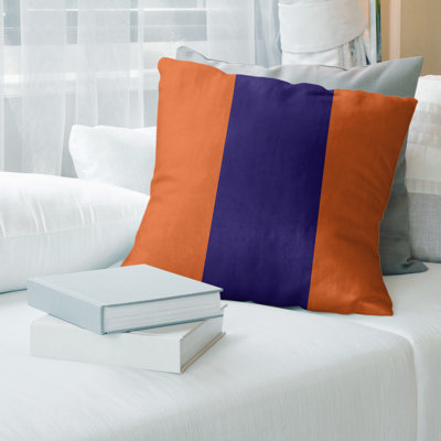 Striped Linen Throw Pillow