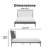 Adore Decor Stella Platform Metal Bed Frame with Curved Metal Headboard-1468406380