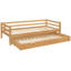 Hongyu Solid Wood EU Single - 90 X 200 Cm with Trundle-41069011