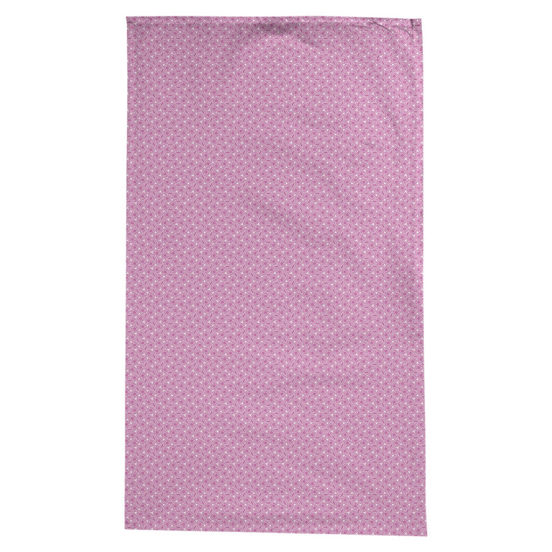 Leffel Geometric 100% Cotton Tablecloth, Pink/White