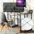 Speake Metal Base Computer Table