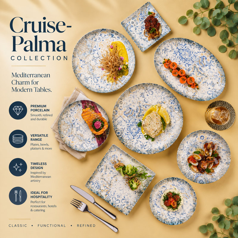 Assiette creuse ronde en porcelaine de qualité supérieure de 10,2 po