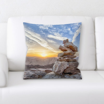 Sunset Throw Pillow