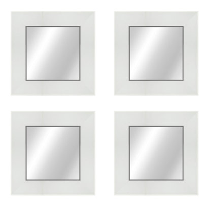 Flat Beveled Wall Mirror