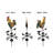 Brayla 48 in. H Animals Weathervane