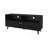 Black City Tv Stand 60" With Open Storage And 1 Door, Wengue-1631864563