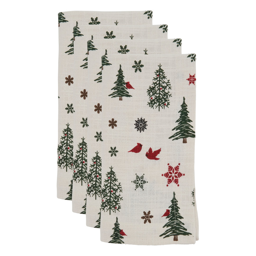 Colwyn Cotton Animals/Nature Square Napkin (Set of 4) The Holiday Aisle®