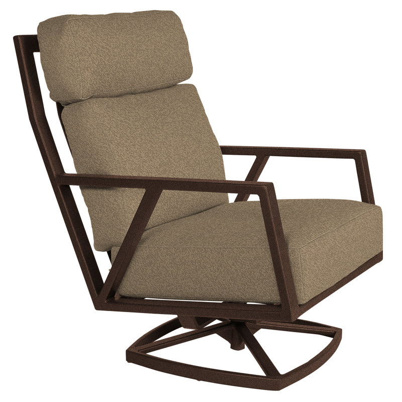 Aris Outdoor Rocker Chair, Copper Creek, Flagship Stone Sunbrella®