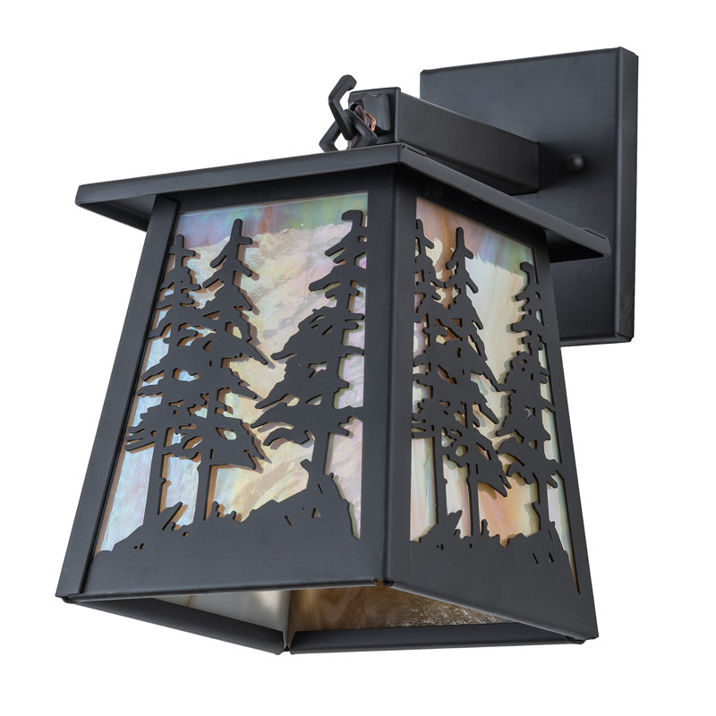 1 - Light Outdoor Wall Lantern