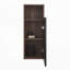 Armoire latérale de salle de bain flottante, armoire de rangement murale pour petits espaces