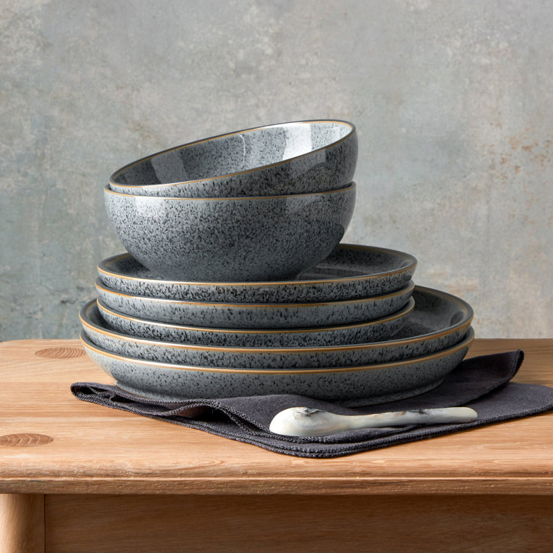 Denby Studio Grey Coupe Cereal Bowls
