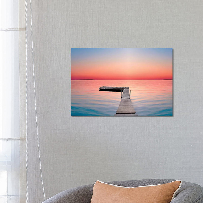 Lakescape X by James McLoughlin - Wrapped Canvas Gallery-Wrapped Canvas Giclée, 66.04 cm H x 45.72 cm W x 1.91 cm D