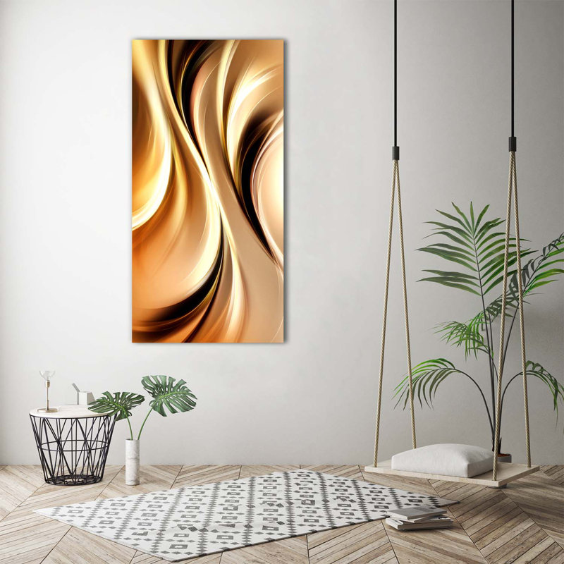 Abstract Waves - Wrapped Canvas Print