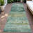 Machine Washable Indoor/Outdoor Meredith ACN2146 Abstract Rug-319040310