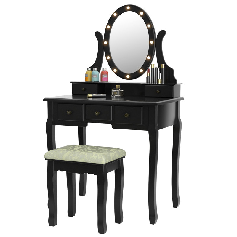 Broseley Dressing Table with Mirror