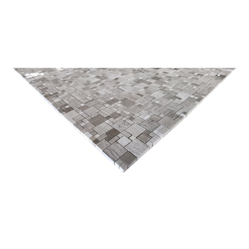 Carreau de mosaïque 12 po x 12 po Versailles