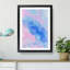 Crossing the Bridge in Abstract - Picture Frame Graphic Art Print-55679617-55679614